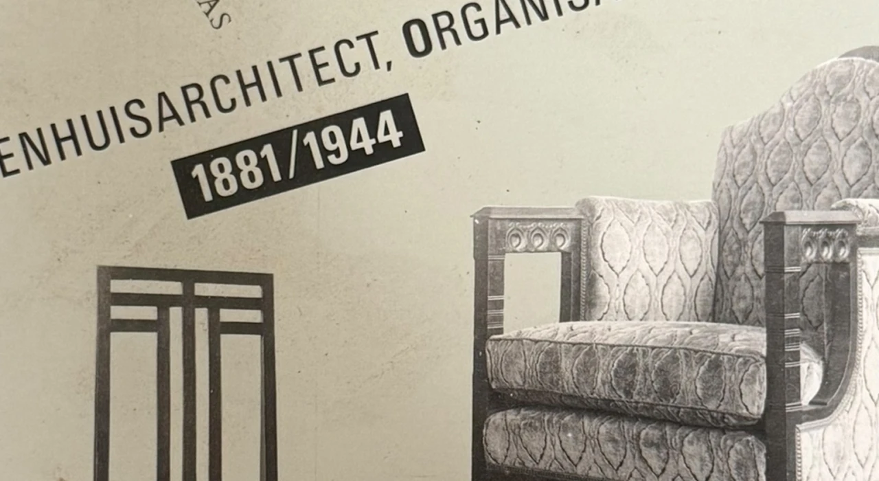 Art Deco Amsterdamse School Lounge Chair by Cornelis van der Sluys, 1918